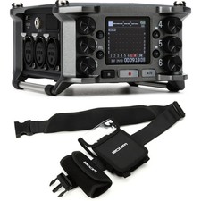 Zoom F6 Multitrack Field Recorder and Case Bu...