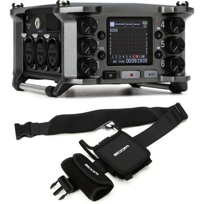 Zoom F6 Multitrack Field Recorder and Case Bundle