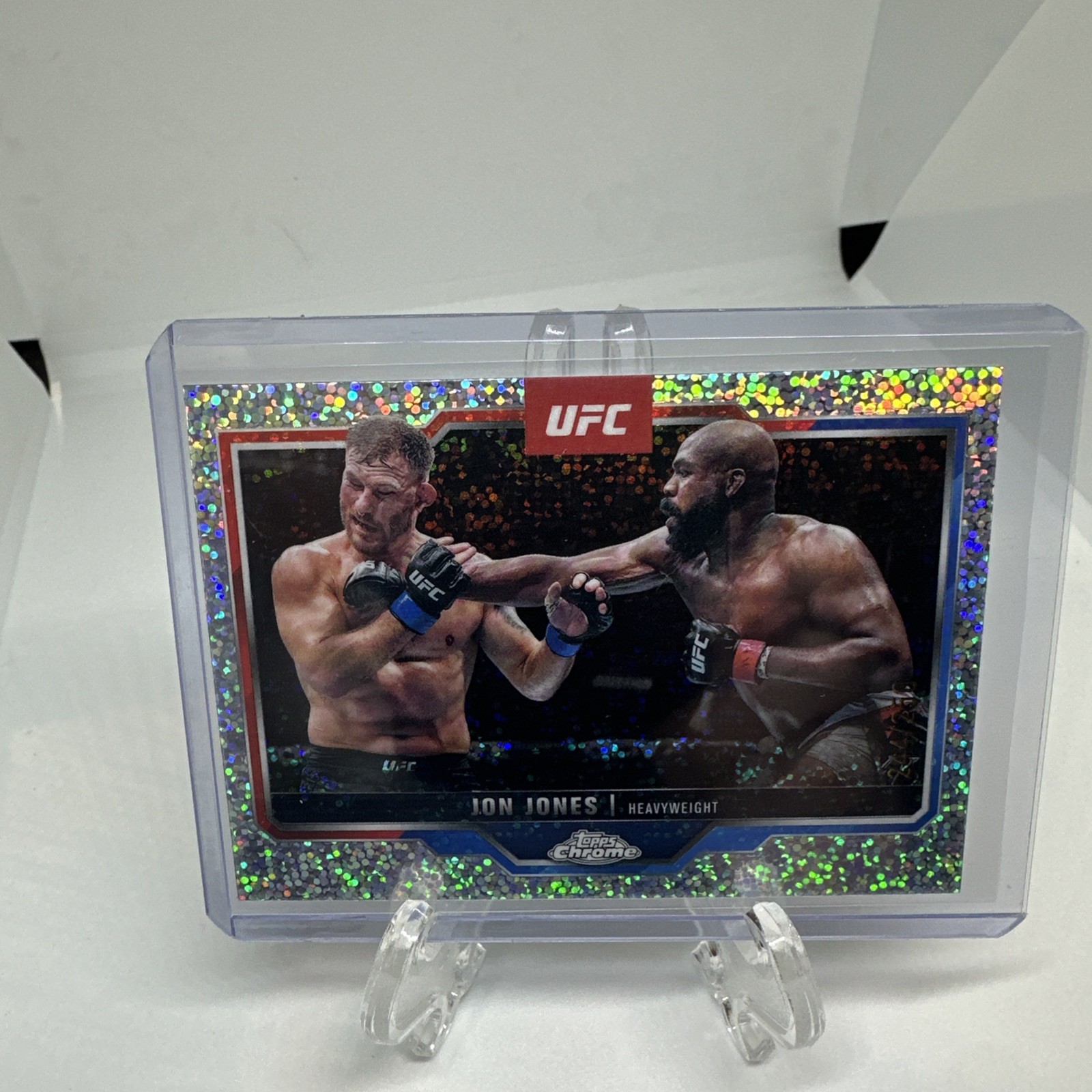 2025 Topps Chrome UFC - Jon Jones #83 Speckle Refractor /250