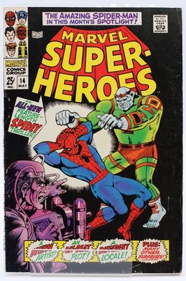 MARVEL SUPER-HEROES #14   [5.5]   1968   Bill Everett Ross Andru   MARVEL   1st
