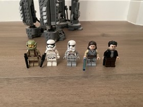 LEGO Star Wars First Order Heavy Assault Walker 75189 Retired 99% with Minifigs