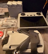 DJI Mini 3 Pro Ready to Fly Drone Bundle w/DJI RC, 4 Batteries, Charger & Extras