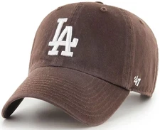 47 Los Angeles Dodgers Brown Clean Up Adjustable Hat Adult OSFM - Official MLB