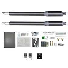 Electric Gate Opener Kits Automatic Dual Arm Swing Opener Heavy Duty 650 lbs