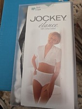 NEW  Lot Of 3- Jockey Women's Size 6 Hip Brief Cotton Panties