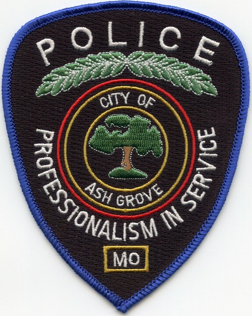 ASH GROVE MISSOURI MO Professionalism In Service POLICE PATCH eBay