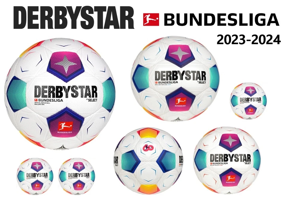 Calcio DERBYSTAR Bundesliga 2023-2024 Mini S-LIGHT Light Replica Matchball OMB