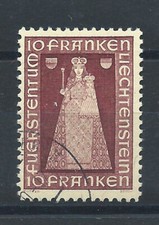 Liechtenstein N°172 Obl (FU) 1941 - Madone de Dux