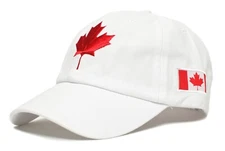 Canada Dad Hat Embroidered Canadian Maple Leaf Cap Flag Unisex Adult