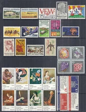 US 1974 Complete Commemorative Year Set of 30, 1505-1552 w/ Blocks - MNH