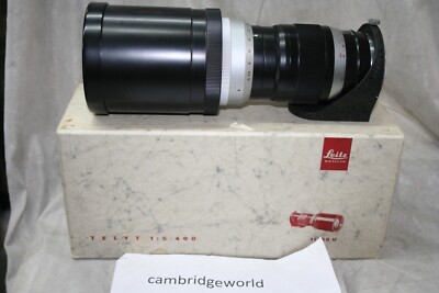 Leitz(Leica) : Telyt 400mm ライカテリート Leica 400mm F5.0 Telyt 11766 U LEITZ WETZLAR TELEPHOTO in the