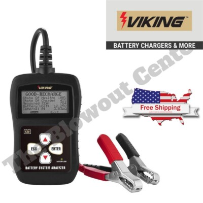 #ad Viking Digital Battery amp; System Tester 58759 Includes carry bag SHIPS FREE $35.99