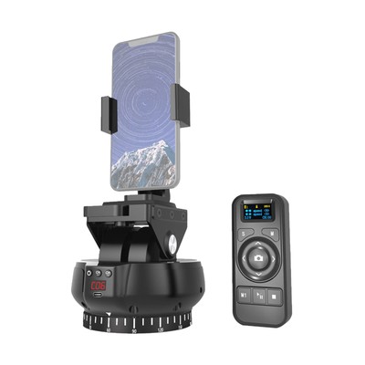Andoer YT1200 Motorized Pan Tilt Head Remote Control 2-axis Panoramic Head T5W0
