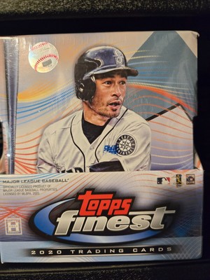 2020 Topps Finest Baseball Factory Sealed Hobby Box, 2 Chrome Autographs Per Box