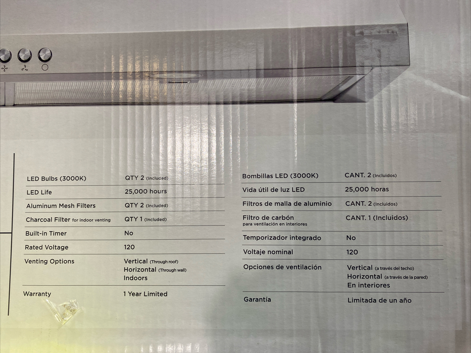 Vissani QR254S 30 inch Rangehood Silver (br) 56677874543 eBay