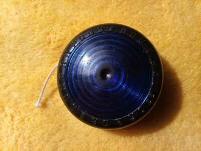 Yo-yo Vintage Duncan Tournoi 77 - Modèle Cassé Jaune Et Noir Des Années 50, Pour Collection Ou Jeu
