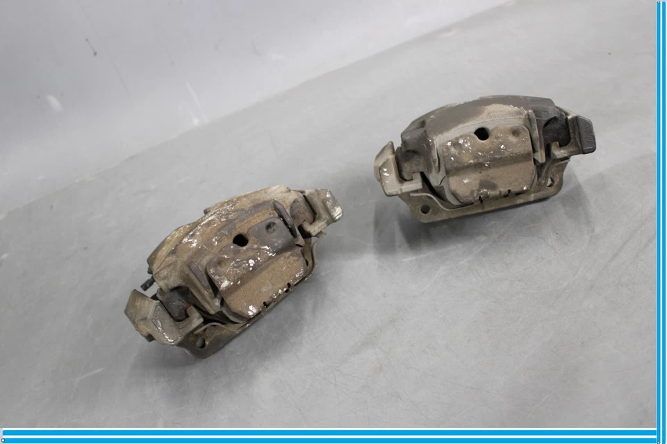 Juego de 2 pinzas de freno delanteras izquierda y derecha BMW X5 X6 14-18 OEM Foto 2 de 4