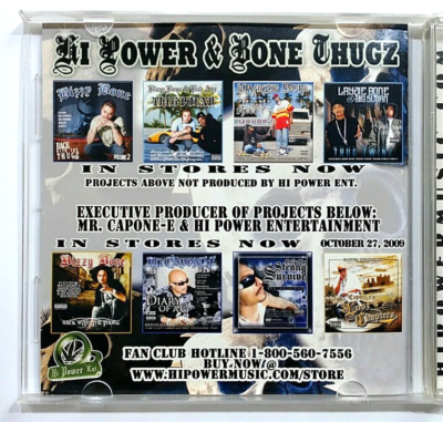 CD) Krayzie Bone, The Bum Keef G – The Bum Keef G ,OG Press, 0936