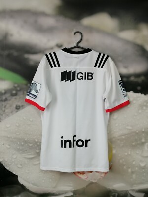 Crusaders 2018 - 2019 away rugby shirt jersey Adidas size L | eBay