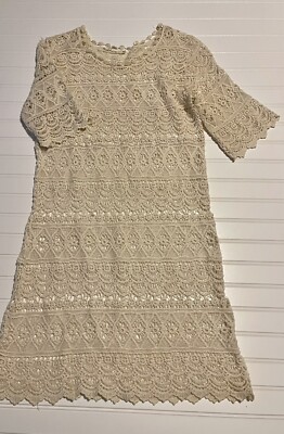 Solitaire Lace Dress Medium Womens | eBay