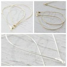 Solid Brass Earring Hooks - Teardrop - Tear 57.7x34mm 3914C-V-283