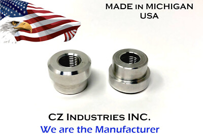 1/8 NPT ALUMINUM FEMALE WELD ON/WELD IN FLANGE FITTING BUNG,LOW PROFILE - QTY:50 - Foto 10