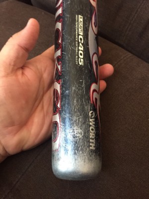 Batte Softball Worth Wicked WWS405 - 34 Pouces / 26 Oz - Slowpitch