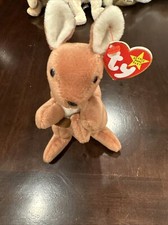 TY Beanie Baby Rare Retired Original Pristine Mint Condition 1996 Pouch Kangaroo