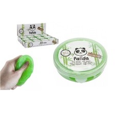 Panda Poop Green Glitter Putty Tub Kids Girls Boys Party Bag Stocking Filler