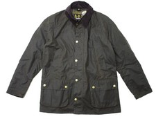 BARBOUR ASHBY WAXED JACKET in OLIVE