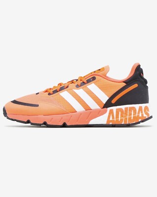 adidas Originals ZX 1K BOOST Solar Red Orange Men's Running Shoe Sneakers FY3631