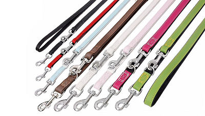Karlie Führleine Vintage Nappaleder Leine - L:  200cm, versch. Farben von S - XL