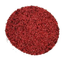 1/4 Ounce Red Dyed Natural Coral Inlay Pieces Sand Painting Craft 2mm And Less
