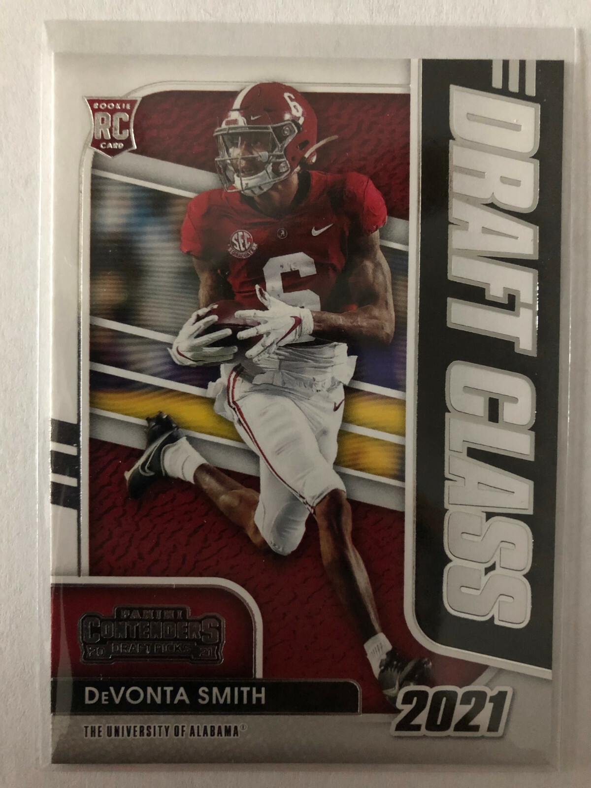 2021 Contenders Draft Picks Draft Class DeVonta Smith RC #4