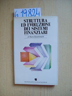 M. TONVERONACHI - STRUKTUR UND ENTWICKLUNG DER FINANZSYSTEME - 1989
