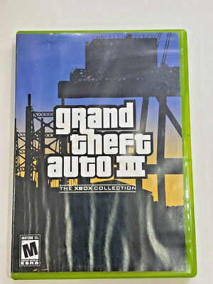 Grand Theft Auto III 3 (Original Xbox) CIB COMPLETE w/ MAP & TESTED