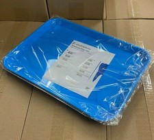 10 x Blue Dental Autoclave Plastic Instrument Set Up Flat Tray Size B