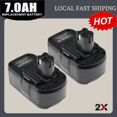 2Pack 18V 7,0 Ah Akku für RYOBI Plus Lithium RB18L50 P108 P104 P107 Batteries DE
