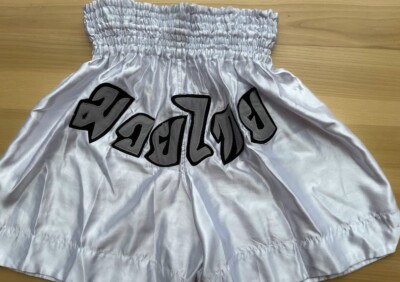Neue muay thai shorts Gr. XL Bay weiß