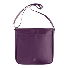 Heys America HiLite The Art of Modern Travel Dual Zip Crossbody Purple