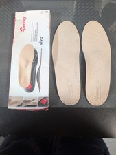 Pedag Viva Leather Arch Support Inserts Sz 38 8 Ladies New w/ Little Stain K5