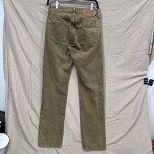 Vintage Levis 501xx Jeans Mens 30x32 fits 30x30 Green Button Fly Made USA 90s