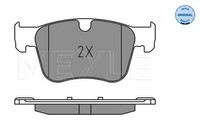 Bremsbelagsatz Scheibenbremse Vorne Meyle 025 291 0720 W FÜR Iveco BremsbelÄGe