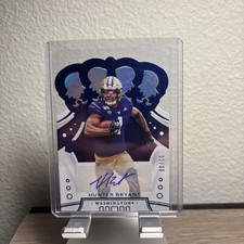 2020 Panini Chronicles Draft Picks - Crown Royale Draft Picks Hunter Bryant /30