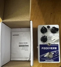 AMMOON POCKVERB Reverb & Delay Effects Pedal 