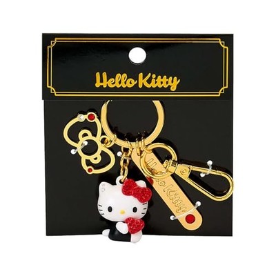 Sanrio Hello Kitty Schlüsselanhänger 3D Stein rot 266701 NEU