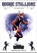 2024 Panini Contenders Joe Milton III #12 Rookie Stallions New England Patriots