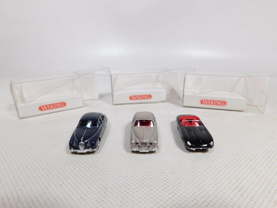 3X Jaguar H0 1:87 MK II 817 01 24 Mint Box #DP694-0,5 - Immagine 4 di 4