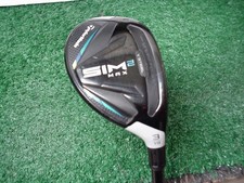 Taylor Made Sim 2 Max 19 degree 3 Hybrid Hzrdus Smoke RDX 80 Gram 6.0 Stiff Flex