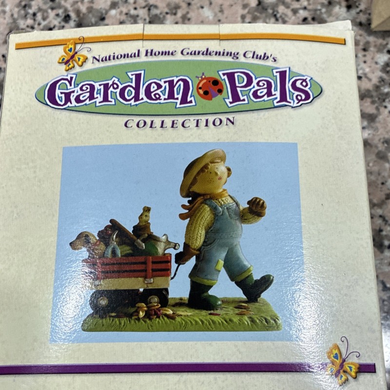 National Home Gardening Club Garden Pals Figurine Multicolor Penny Trudy Patty